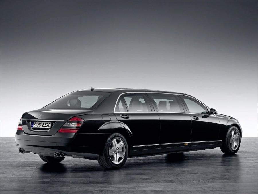  Mercedes-Benz S600 Guard Pullman Limousine 2007 года  (фото 22 из 22)
